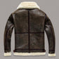 RAF AVIATOR SHEARLING BOMBER JACKET