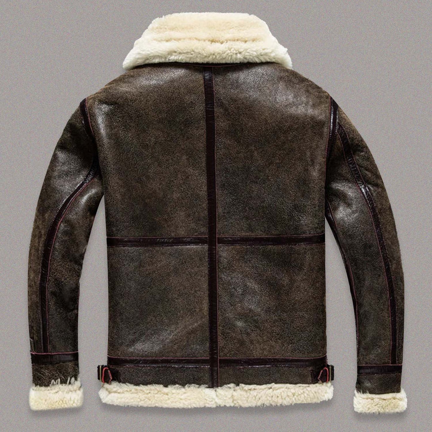 RAF AVIATOR SHEARLING BOMBER JACKET