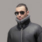 MEN'S BLACK SHEARLING LEATHER JACKET
