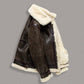 RAF AVIATOR SHEARLING BOMBER JACKET