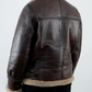 DARK BROWN FUR JACKET