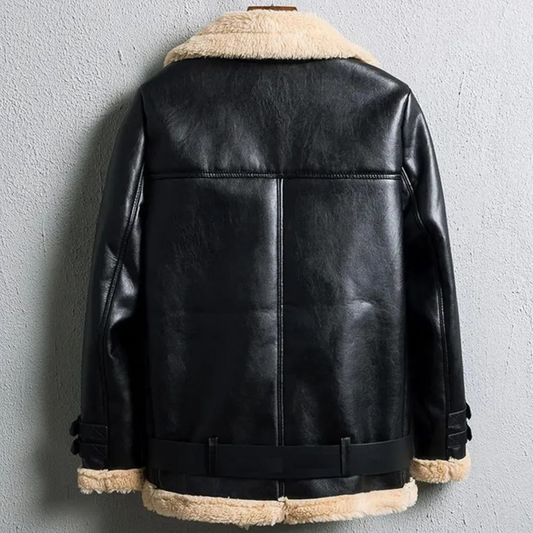 WOMEN'S SHEARLING LEATHER JACKET