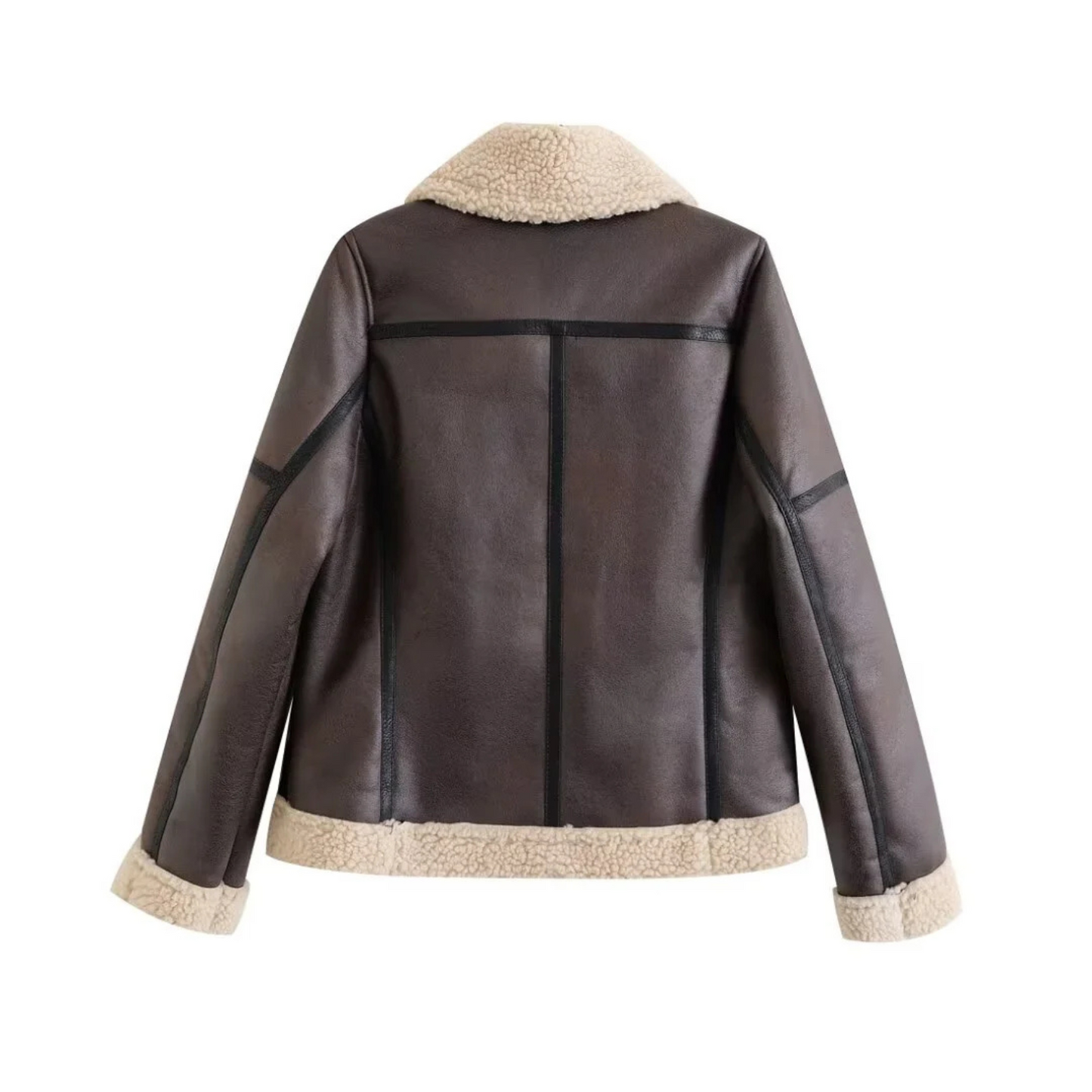 WOMEN’S BROWN B3 BOMBER JACKET