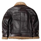 REAL SHEARLING SHEEPSKIN LEATHER JACKET