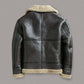 REAL SHEARLING LEATHER JACKET