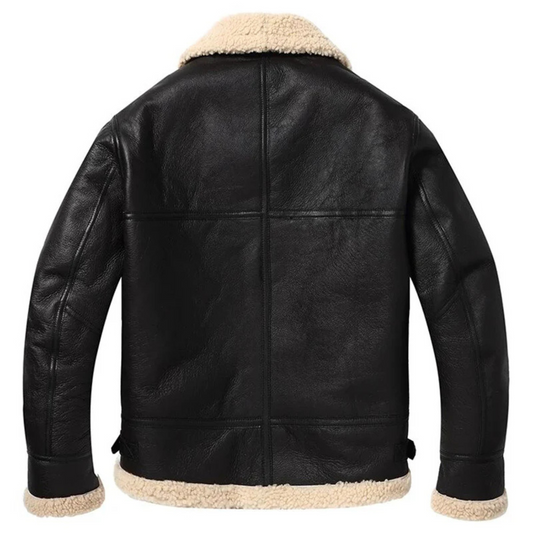 BLACK MENS BOMBER JACKET