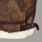 DISTRESSED BROWN AVIATOR JACKET