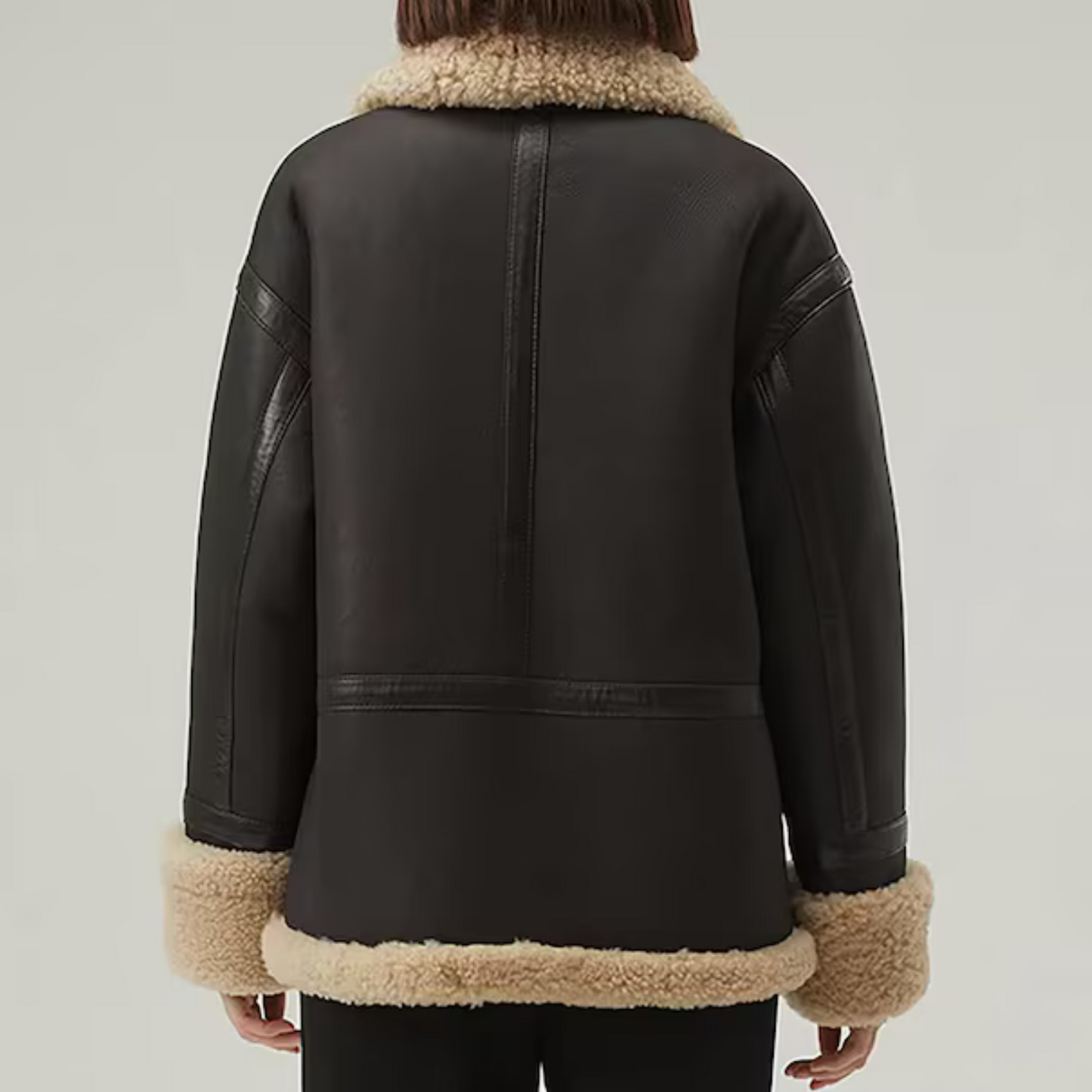 WOMEN'S SHEARLING LEATHER JACKET