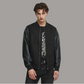 MEN'S BLACK BOMBER JACKET