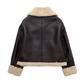 WOMEN'S SHEARLING BOMBER JACKET