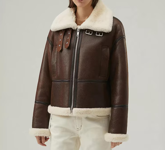 VINTAGE AVIATOR STYLE JACKET